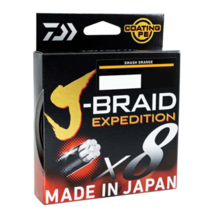 This is a sample J-Braid expedition line photo