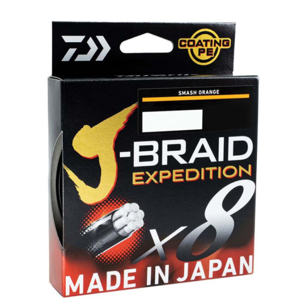 This is a sample J-Braid expedition line photo